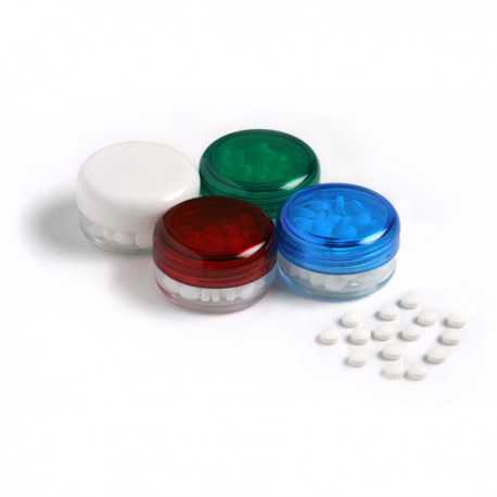 Sweets in Tin Packs - Small Screw Cap Jar (White, Blue, Red or Green Lids)