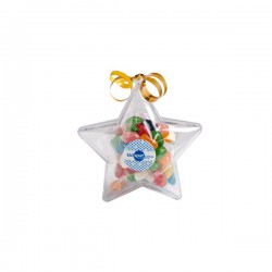 Acrylic Stars Filled with Jelly Beans 50G