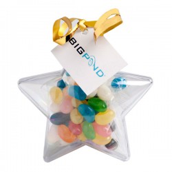 Acrylic Stars Filled with Jelly Beans 50G