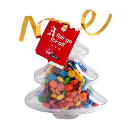 Promotional Chocolates - Acrylic Trees Filled with M&Ms 50G