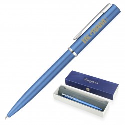 Metal Pen Ballpoint Waterman Allure - Blue CT