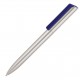 Plastic Pen Ballpoint Satin Silver Minimalist