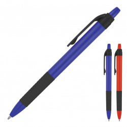 Plastic Pen Ballpoint Solid Colours Zoey