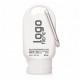 Sunscreen & Lip Balm - SPF50+ 60ml Australian Made Sunscreen on Carabiner