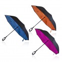 Auto Opening Umbrellas - Shelta 53cm Double Canopy Reverse Umbrella