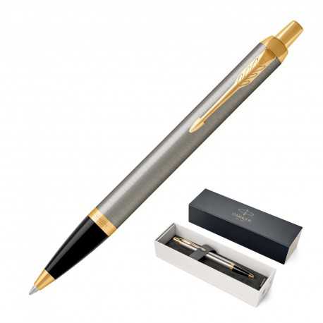 Executive Pens - Metal Pen Ballpoint Parker IM - Brushed Stainless GT