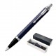 Executive Pens - Metal Pen Ballpoint Parker IM - Matte Blue CT
