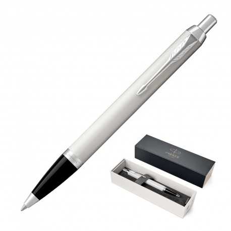 Executive Pens - Metal Pen Ballpoint Parker IM - White CT