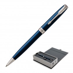 Metal Pen Ballpoint Parker Sonnet - Lacquer Blue CT