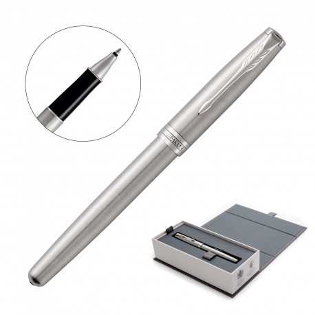 Executive Pens - Metal Pen Rollerball Parker Sonnet - Brushed Stainless CT