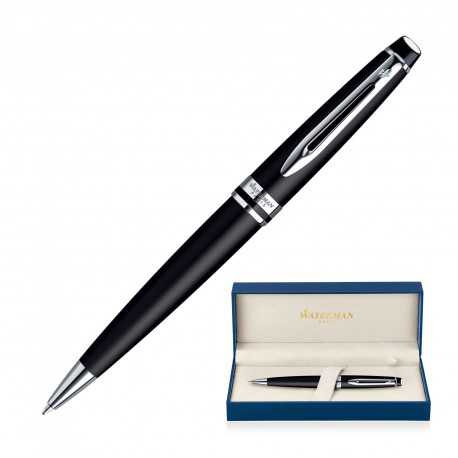 Executive Pens - Metal Pen Ballpoint Waterman Expert - Matte Black CT