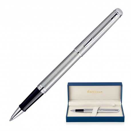 Executive Pens - Metal Pen Rollerball Waterman Hemisphere - Brushed Stainless CT