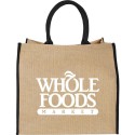 Calico & Jute Bags - Large Jute Tote
