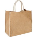 Calico & Jute Bags - Large Jute Tote