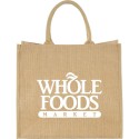 Calico & Jute Bags - Large Jute Tote