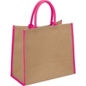 Calico & Jute Bags - Large Jute Tote