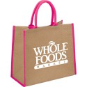Calico & Jute Bags - Large Jute Tote