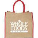 Calico & Jute Bags - Large Jute Tote
